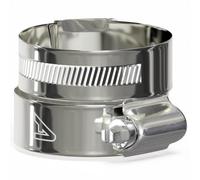 2 Pack - 90mm > 120mm Worm Drive 304 Stainless Steel Hose Pipe Clamps Clips