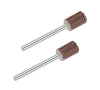 2-Pack 90mm Extra Long Abrasive Sanding Flap Wheel for Drill, Shank Grinding Heads for Metal & DIY Projects, Ideal for Workshops, Construction & Rotary Tools (6 * 16 * 90mm)