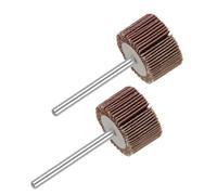 2-Pack 90mm Extra Long Abrasive Sanding Flap Wheel for Drill, Shank Grinding Heads for Metal & DIY Projects, Ideal for Workshops, Construction & Rotary Tools (6 * 40 * 90mm)