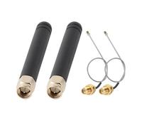 2-Pack 915MHz 2dBi LoRa Antenna with U.FL IPEX to SMA Connector Cable for LoRa Boards, ESP32, LoRa32U4 II, and LoRa32 (15cm)