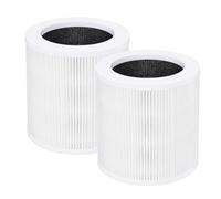 2 Pack A1 Replacement Filter Compatible with VEWIOR A1 Air Purifier HQSC-50, HQKJ-80, AMEIFU AP01W, KOIOS HQKJ-50 Air Purifier, Tailulu PUR0003 HQZZ-60 Air Purifiers, H13 True HEPA Air Cleaner Filter