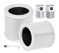 2 Pack A1 Replacement Filter Compatible with VEWIOR Air Pu-rifier HQKJ-80,HQSC-50,KOIOS HQKJ-50 Air Purifier,AMEIFU AP01W, H13 True HEPA Air Cleaner Filter for A1 Air Pu-rifier
