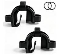2 Pack A20230 Rim Connector Replacement for Fluval FX4/FX5/FX6 Canister Filters, with O-Rings & Clips, High Performance Aquarium Hose Adapter