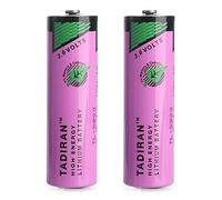 2-Pack AA Lithium 2400mAh 3.6V SL-360PLC/TL-5903 Battery for Tadiran TL-5903 SL-360 S7-400 ER14500 ER14505 TL-2100