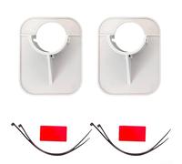 2 Pack ABS Pool Hose Holder Brackets for 26 mm 27 mm 28 mm 32 mm 35 mm 38 mm Hoses Compatible with Common Pool Models (2pcs gray)