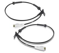 2 Pack ABS Wheel Speed Sensor 4545F5, Front Left Right, for Citroen C4 | Picasso DS4 DS5 for Peugeot 3008 307 308 CC 5008 RCZ Replacement 4545K3 9665386780