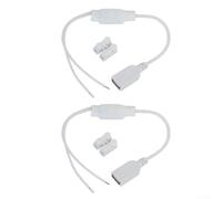 2-Pack AC to DC 5V USB Power Adapter for Security Camera