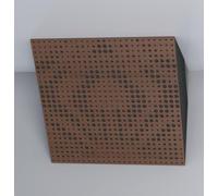 2 Pack - Acoustic Bass Traps "UNIVERSE- Horizont" for Ceiling Corner | Low Range Frequency Sound Absorbing | Corner Block for Home Studio and Theater | [ x2 UNIVERSE-H-100mm, Nut ]