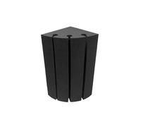 2 Pack - Acoustic Foam Corner Bass Traps | Acoustical Foam Panels | Audio Soundproofing Record Studio Treatment | Sound Insulated Angled Block | (2x LINE, 50cm (19.7 inches))
