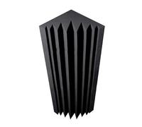 2 Pack - Acoustic Foam Corner Bass Traps | Acoustical Foam Panels | Audio Soundproofing Record Studio Treatment | Sound Insulated Angled Block | (2x KLIN, 100cm (39.4 inches))