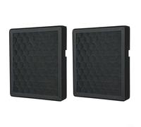2 Pack Activated Carbon Air Filter for H2D for COMBO, Adsorption with for HONEYCOMB Design for ABS PC PA Printing, Easy Install Replacement Part, Black