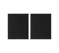 2 Pack Activated Carbon Foam Sponge Air Filter Sheets 305x240x5mm Compatible with AC4001 Exhaust Fans Purifiers Removes Hair Dust Odour Enhances Indoor Air Quality Easy Maintenance