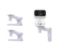 2 Pack Adjustable Bracket Mount Compatible with Eufy Security Indoor Cam S350, Wall Mount Ceiling Mount 180 Degree Rotation Easy to Install, White, NOT Included The Cam