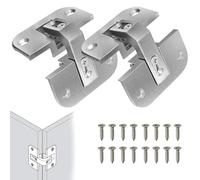 2-Pack Adjustable Concealed Pie Cut Corner Hinge 343.90.710 Lazy Susan Hinges Replacement for Grass 975, Mepla SSP 17, 19 & 21 Series Hinges, Cabinets/Corner Cabinet Bifold Door Hinge