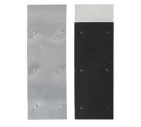 2 Pack Adjustable Gutter Downspout SilencersRain Noise Reduction Tools with Soft Metal and CottonQuiet Drip Sound for Home GardenBlack(3.5in)
