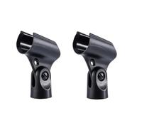 2 Pack Adjustable Microphone Clip Holders for Shure sm58 beta58 Wired Mic,Microphone Clips for Stands