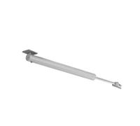2-Pack Adjustable Soft Close Gas Spring Door Closer, Automatic Stop Hardware for Strong Closing Force, Ideal for Right Angle Doors, Easy Installation