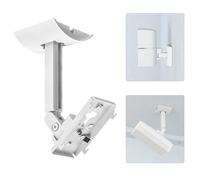 (2 Pack) Adjustable Speaker Wall Mount for Bose Speaker Mount, Ceiling & Wall Mount for Bose UB-20, UB-20 Series II, WB-50 II, Lifestyle Series, Soundtouch Series, Cinemate, Acoustimass Series White