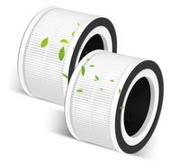 2-Pack Afloia True HEPA Replacement Filter Compatible with Afloia Air Purifier Fillo/Halo/Allo, Match ASIN: B088FHCS83/B07JG1R2GB/B09M799DT4/B07WR2CT7V/B09B7FPFVD/B09B7G1V89/B087WNSG16/B09M78CZYX