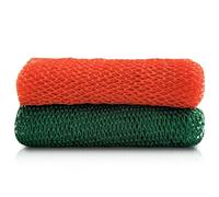 2 Pack African Net Sponge, African Exfoliating Net Rip-Resistant Loofah Exfoliating, Body Back Scrubber for Shower, Long Nylon Exfoliating Back Washcloth Towel for All Skin Daily Use