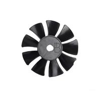 2-Pack Air Compressor Fan Blade for 550W & 750W Oil- Air Pumps - | Plastic Cooling Fan with 13mm Shaft Hole and 115mm Diameter, Direct-On-Line M