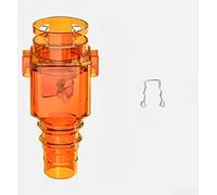 2-Pack Air Conditioner Condensate Drain Control Valve/PVC Stainless Steel One-Way Check Valve/with Backflow Prevention Sewer Gas/Smell Stop Barrier