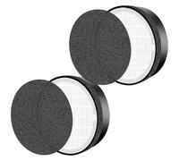 2 Pack Air Purifier Filters Replacement ，Compatible for Levoit， LV-H132, Compatible with 3-in-1 Nylon Pre-Filter and True Fi