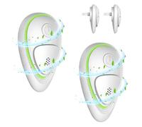 2 Pack Air Purifier for Bedroom, Plug In Negative Ion Air Purifier Releases 20 Million Negative Ions, Ultra Quiet & Filter-Free, Ideal for Pet Areas, Smokers, Baby Rooms & Bathrooms