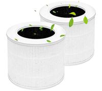 2 Pack Air Purifier Replacement Filter for LEVOIT Core Mini-RF, True HEPA 3-in-1, High-Efficiency Activated Carbon