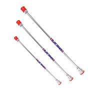 2-Pack Airless Paint Sprayer Extension Poles 25cm/30cm/50cm Aluminium Alloy Spray Rods with Stainless Steel Tip Connectors for Extended Reach Painting Acces(50CM)