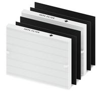 2-Pack Airmega AP-1512HH Filter Set Replacement for Coway Airmega AP-1512HH and 200M Air Purifiers, 2 True HEPA and 8 Carbon Pre-Filters, Compared to Part # 3304899