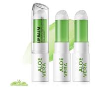 2-Pack Aloe Vera Lip Balm: Hydrating Care with Vitamin E for Dry, Cracked Lips