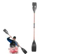 2 Pack Aluminium Alloy Boat Paddles, Detachable Kayak Oars | Portable Canoe Paddles for Inflatable Boat Rubber Dinghy Fishing Boat Assault Boat, 2-in-1 Single/Double Paddle for Kayaking
