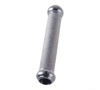 2-Pack Aluminium Handle Sleeve 25mm x 210mm Gym Grip | Restores worn grips, slides over 25mm bars, 210mm length, silver finish, 2-pack value set