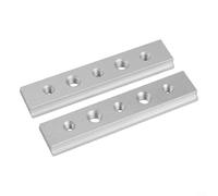 2 Pack Aluminum Alloy T-Track Slider 100-450mm, T Slot Miter Bar for Table Saw, Woodworking Workbench, DIY Projects(100mm)