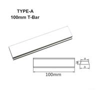 2-Pack Aluminum Alloy T-Track Slider for Table Saws, Woodworking Workbenches & Miter Saws - 100-450 mm Adjustable T-Slot Miter Bar, Silver,(100mm)