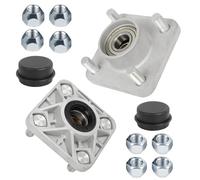 2 Pack Aluminum Golf Cart Front Wheel Hub Assembly, Fit for Yamaha G2/ G8/ G9/ G14/ G16/ G19/ G22/ G29/ Drive Gas Electric Golf carts, Replace OEM# JG5-WF511-10-00