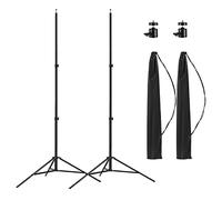 2 Pack Aluminum Light Photography Tripod Stand with Case,Altson 7 Feet Portable Photo Video Tripod Stand for Speedlight, Flash, Softbox, Umbrella, Strobe Light, Camera