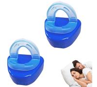 2 Pack Anti Snoring Mouthpiece, an-ti Snoring Mout-hpiece for Men & Women, A- Sn- Devices, Anti Snor-ing Mouthpiece, No Shaping Required Easy to UseImproves Sleep Quality