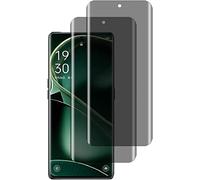[2 Pack] Anti-Spy Screen Protector for OPPO Reno 12 / Reno 12 Pro- Full Screen Privacy Screen Protector, 3D Tempered Glass Film, 9H Hardness Anti-Peeping Full Coverage Protector Anti Scratch Screen