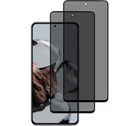 [2 Pack] Anti-Spy Screen Protector for Xiaomi POCO X5 Pro- Full Screen Privacy Screen Protector, 3D Tempered Glass Film, 9H Hardness Anti-Peeping Full Coverage Protector Anti Scratch Screen