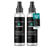 2 Pack, Antibacterial Boxing Glove Deodoriser & Cleaner Spray - Kills 99.9% of Germs - Floral Scent Disinfectant for Muay Thai, MMA Gear, Shoes & Bags (2x150ml) - Sports Kit Spray, COMBACT