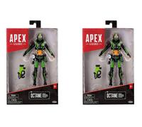 2-PACK Apex Legends Octane Hit and Run 6 Inch Action Figure Rare and Collectible