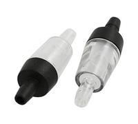2 Pack Aquarium Air Pump Check Valves Reusable Plastic One Way Non Return Check Valve Air Pump Accessories for Fish Tank Pet Supplies Convenient and nice