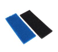 2-Pack Aquarium Replacement Media Cut for Biochemical Sponge Blue White Foam Pad Fish for Tank Filter Accessories Aquarium Mesh Screen Kit Kit