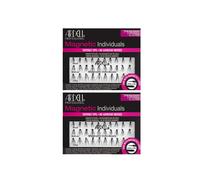 2 Pack Ardell Professional Magnetic Individual Lashes - 36 Lashes per Pack, Mixed Short/Medium/Long, Magnetic Liner Compatible
