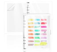 2 Pack Artist Watercolor Sample Books 140 lbs 100% Cotton 30 Sheets Acid Free Travel Size Painters Color Journal Spiral Bound A5 Watercolor Journal Paper