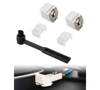 2 Pack ATN3600L Replacement Stylus with Cleaning Brush Fit for Audio-Technica Models AT-LP60X AT-LP60XBT AT-LP60XBT-USB Diamond Record Player Needles for Vinyl Record Player High Hardness Needles