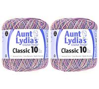 Coats Crochet Classic Crochet Thread, 1 Pack, Pastels, 900 Foot