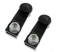 2-Pack Automatic Gearbox Shift Cable Connector Adapter 09G321397A for Passat, for A3, S3, & for Fabia - Black Plastic Drives